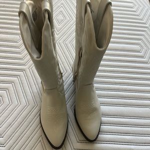 Stylish cowgirl boots